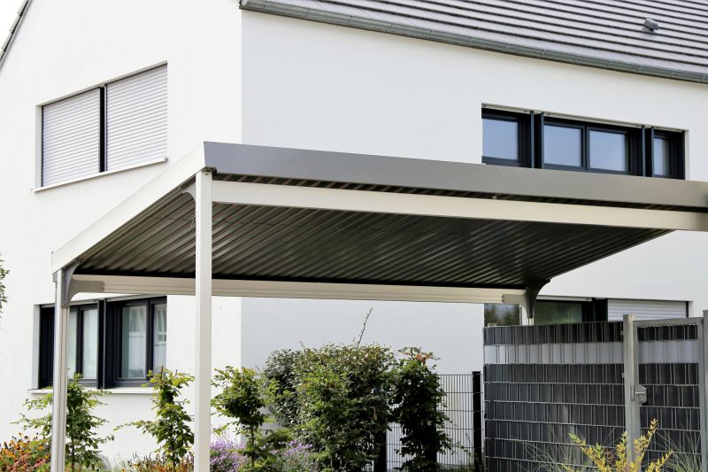 Stylish Carport Entrance