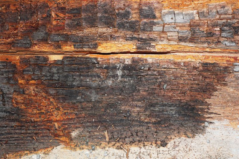 Wood Rot And Moisture Damage In Outdoor Structures