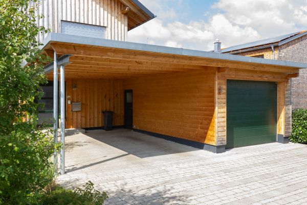 Wooden Carport Assembly